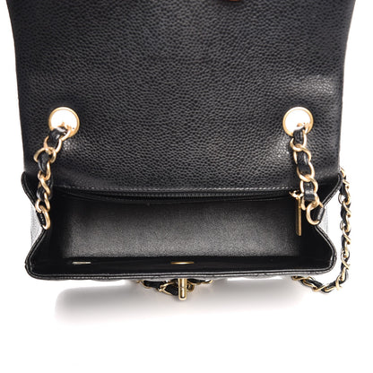Chanel Caviar Quilted Mini Rectangular Flap Black 5 of 8