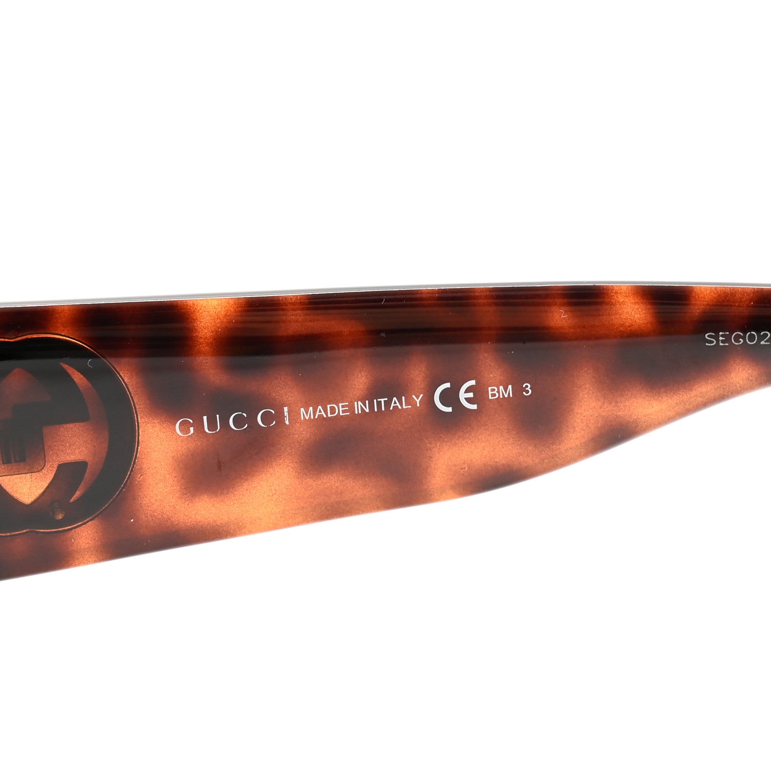 Gucci Acetate Optyl Square Sunglasses GG3837/F/S Dark Tortoiseshell 6 of 7