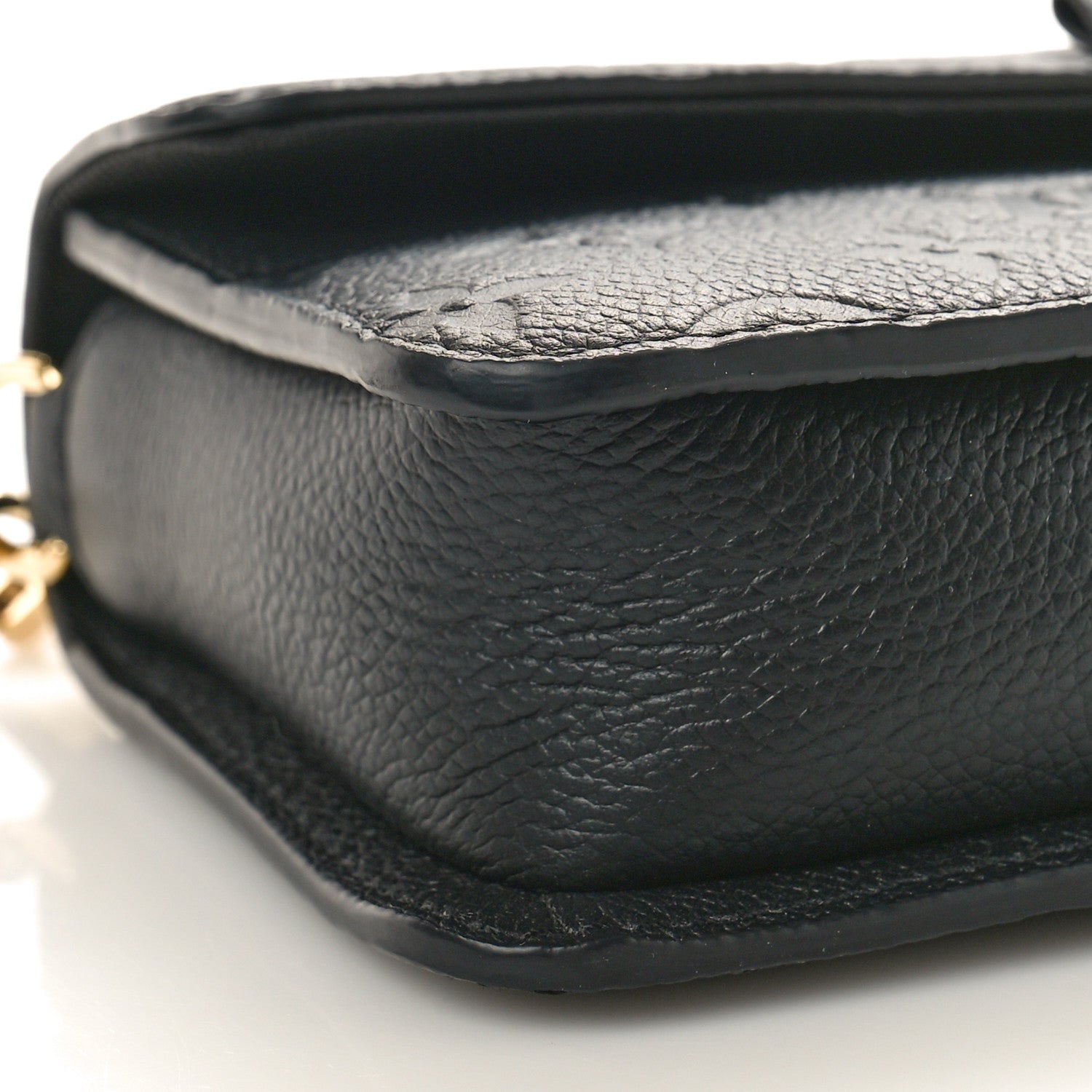 Louis Vuitton Empreinte Metis Wallet On Chain Black 8 of 11