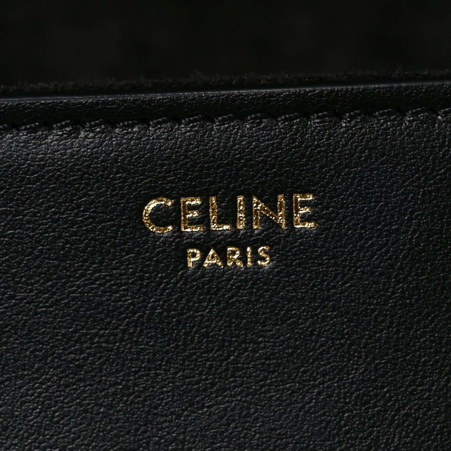 Celine Smooth Calfskin Medium Soft 16 Bag Black 6 of 9