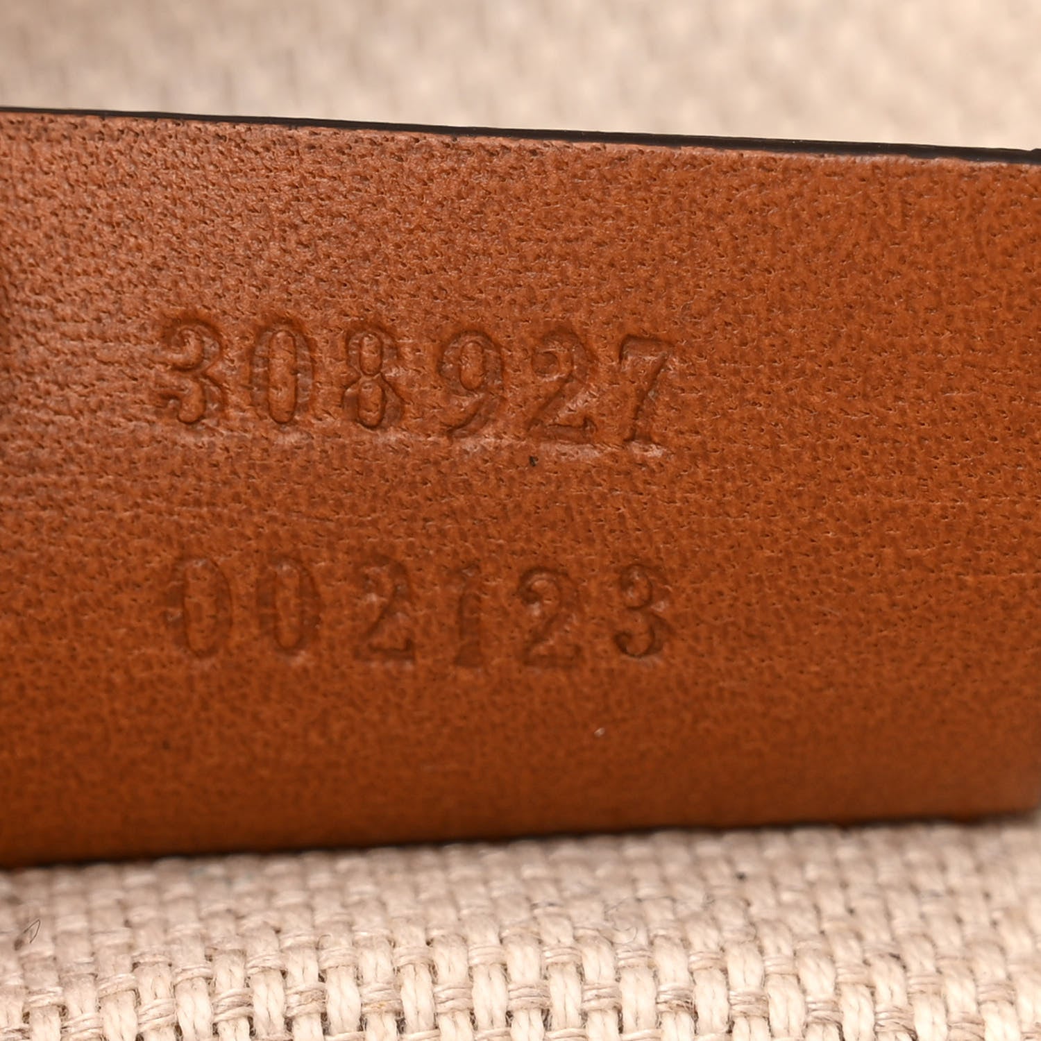Gucci Monogram Large Vertical Original Tote Tan 7 of 12