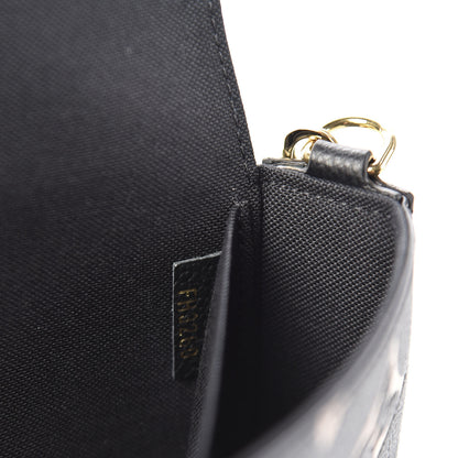 Louis Vuitton Empreinte Monogram Giant Crafty Pochette Felicie Black Creme 8 of 10