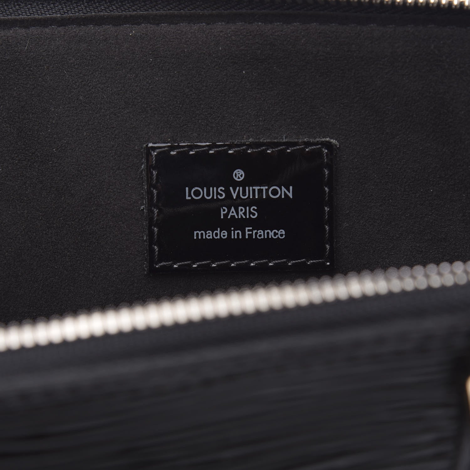 Louis Vuitton Electric Epi Alma GM Black 6 of 9