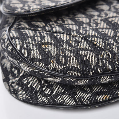 Christian Dior Monogram Saddle Bag Black 10 of 10