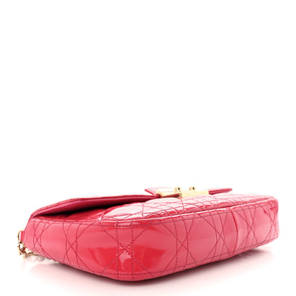 Christian Dior Patent Cannage Miss Dior Promenade Pouch Fuchsia 4 of 10