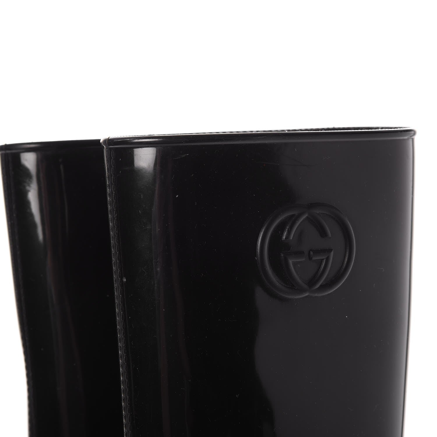 Gucci GG Rubber Rain Boot 37 Nero Black 11 of 18