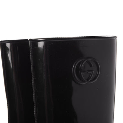 Gucci GG Rubber Rain Boot 37 Nero Black 11 of 18