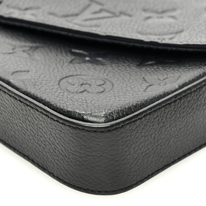 Louis Vuitton Empreinte Pochette Felicie Chain Wallet Black 9 of 9