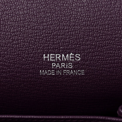 Hermes Taurillon Clemence Jypsiere 34 Ultraviolet 6 of 11