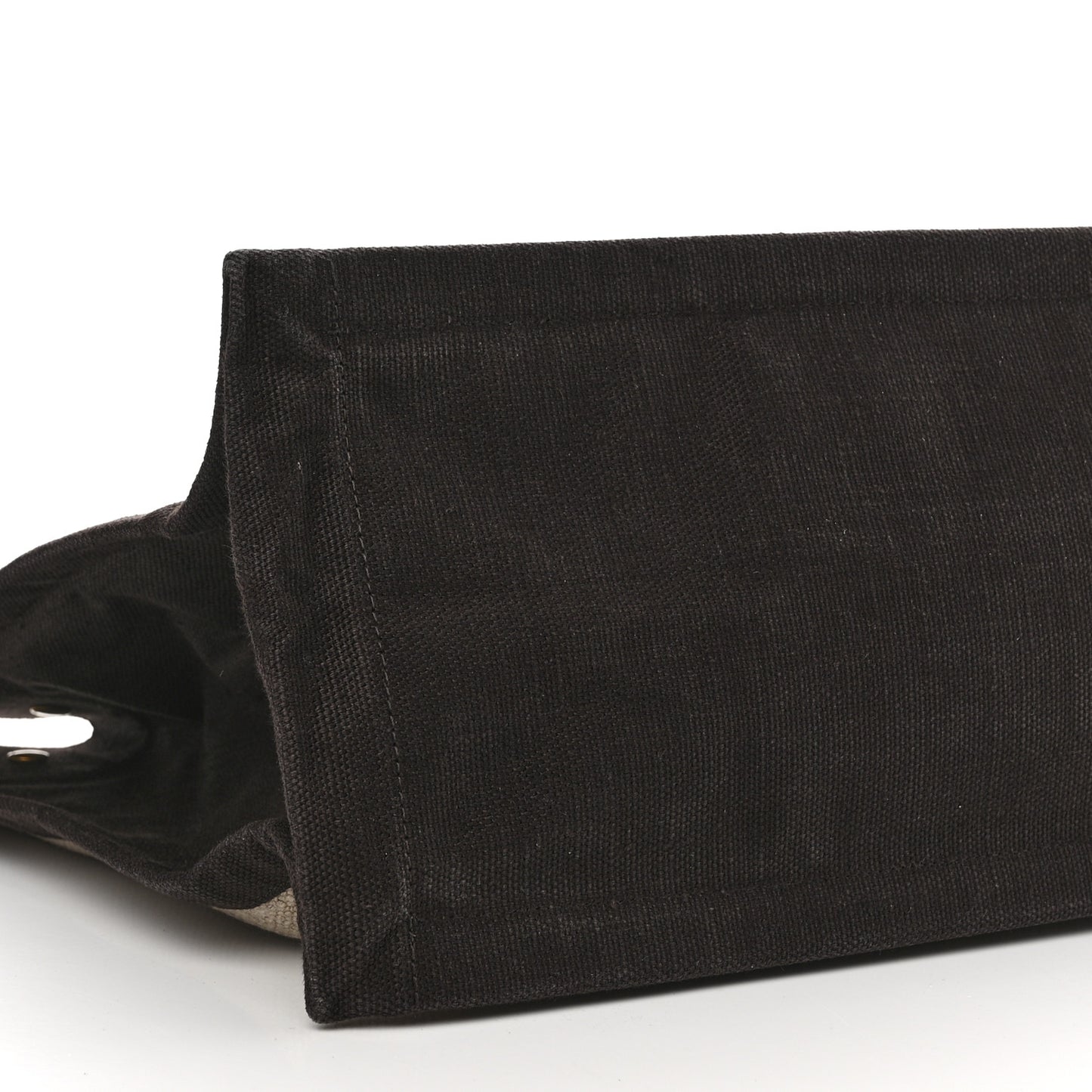 Linen Calfskin Rive Gauche Tote Natural
