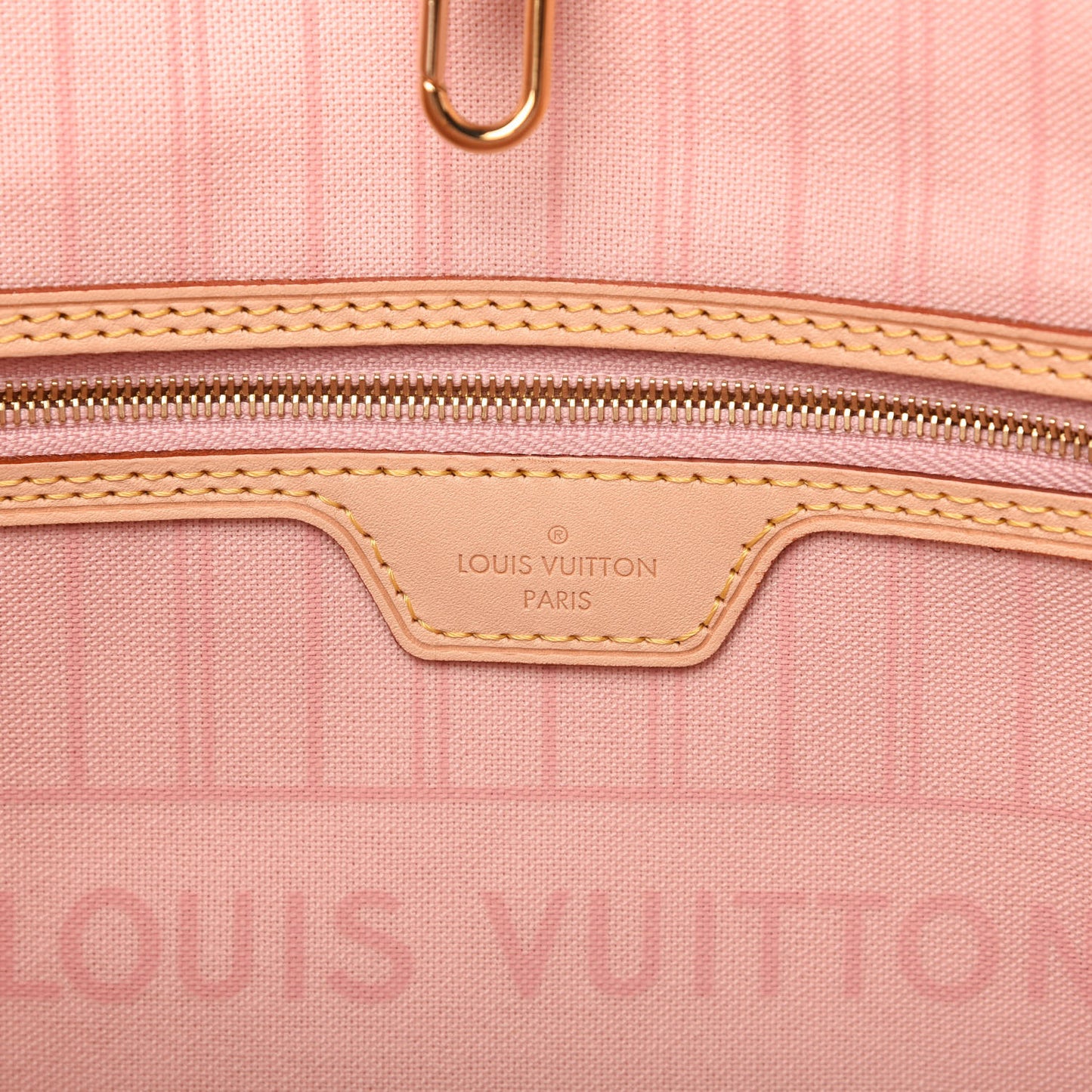 Damier Azur Neo Neverfull MM Rose Ballerine