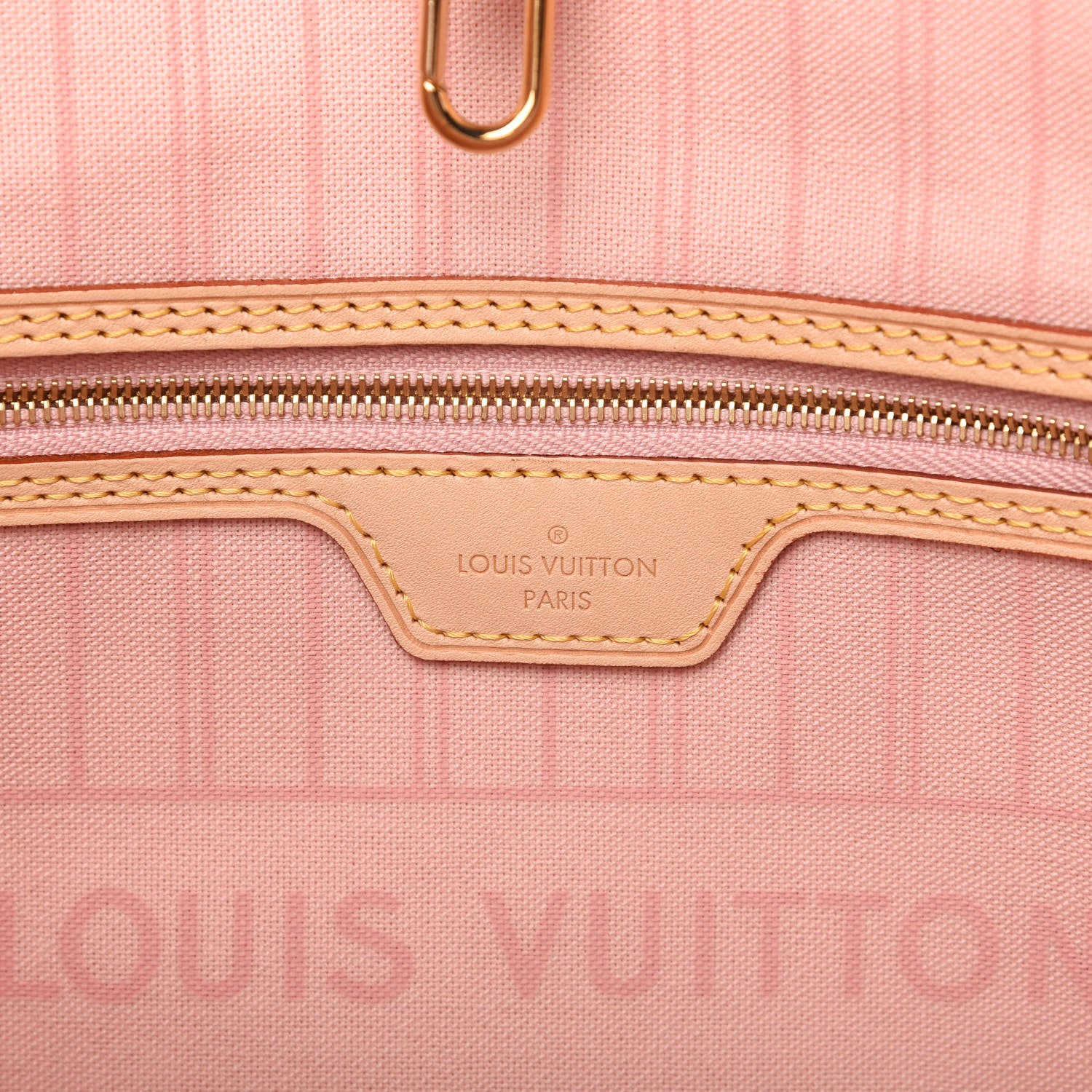 Louis Vuitton Damier Azur Neo Neverfull MM Rose Ballerine 8 of 10