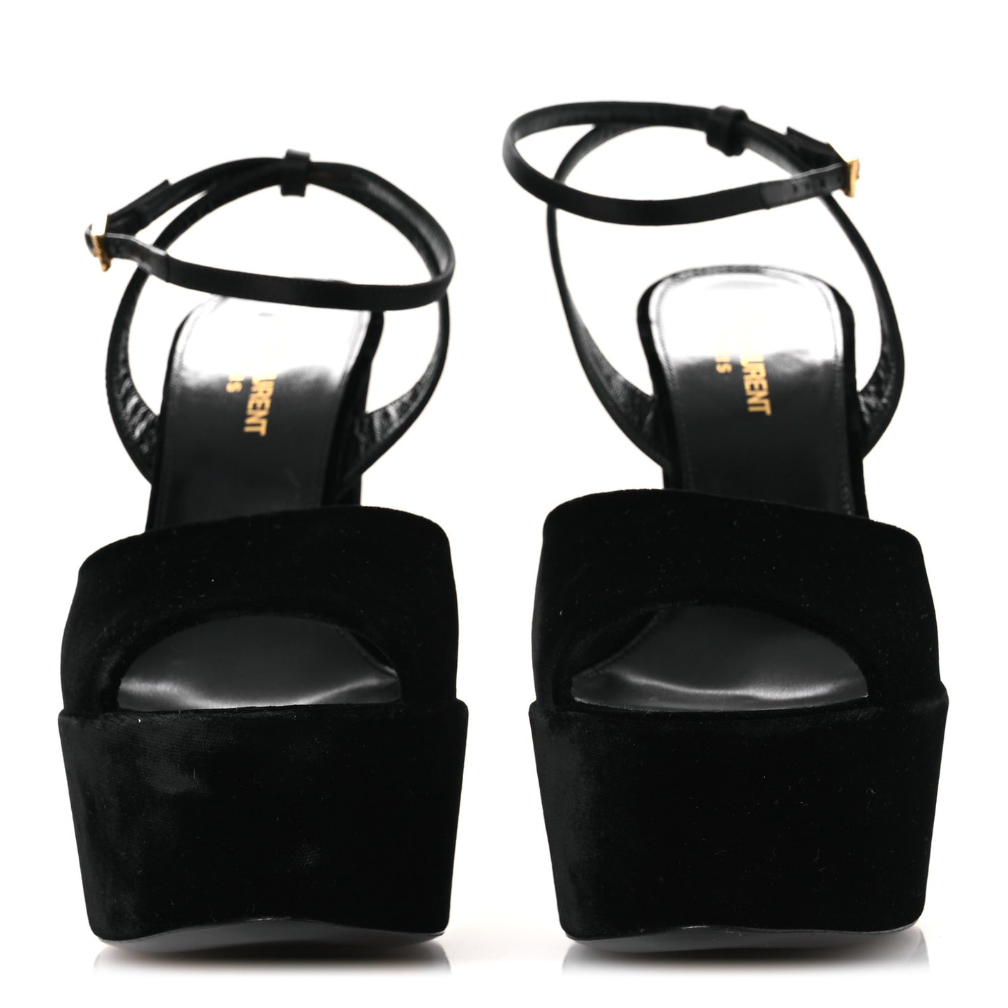 Velvet Jodie Platform Sandals 38 Black