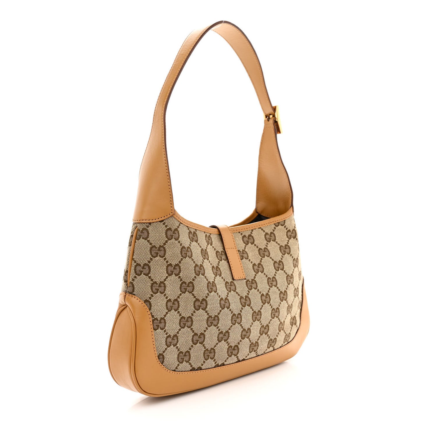 Monogram Web Small Jackie O Hobo Brown