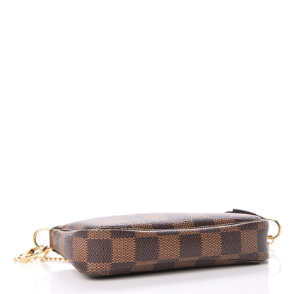 Louis Vuitton Damier Ebene Mini Pochette Accessories 4 of 8