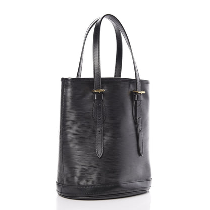 Louis Vuitton Epi Petit Bucket 23 Black 4 of 10