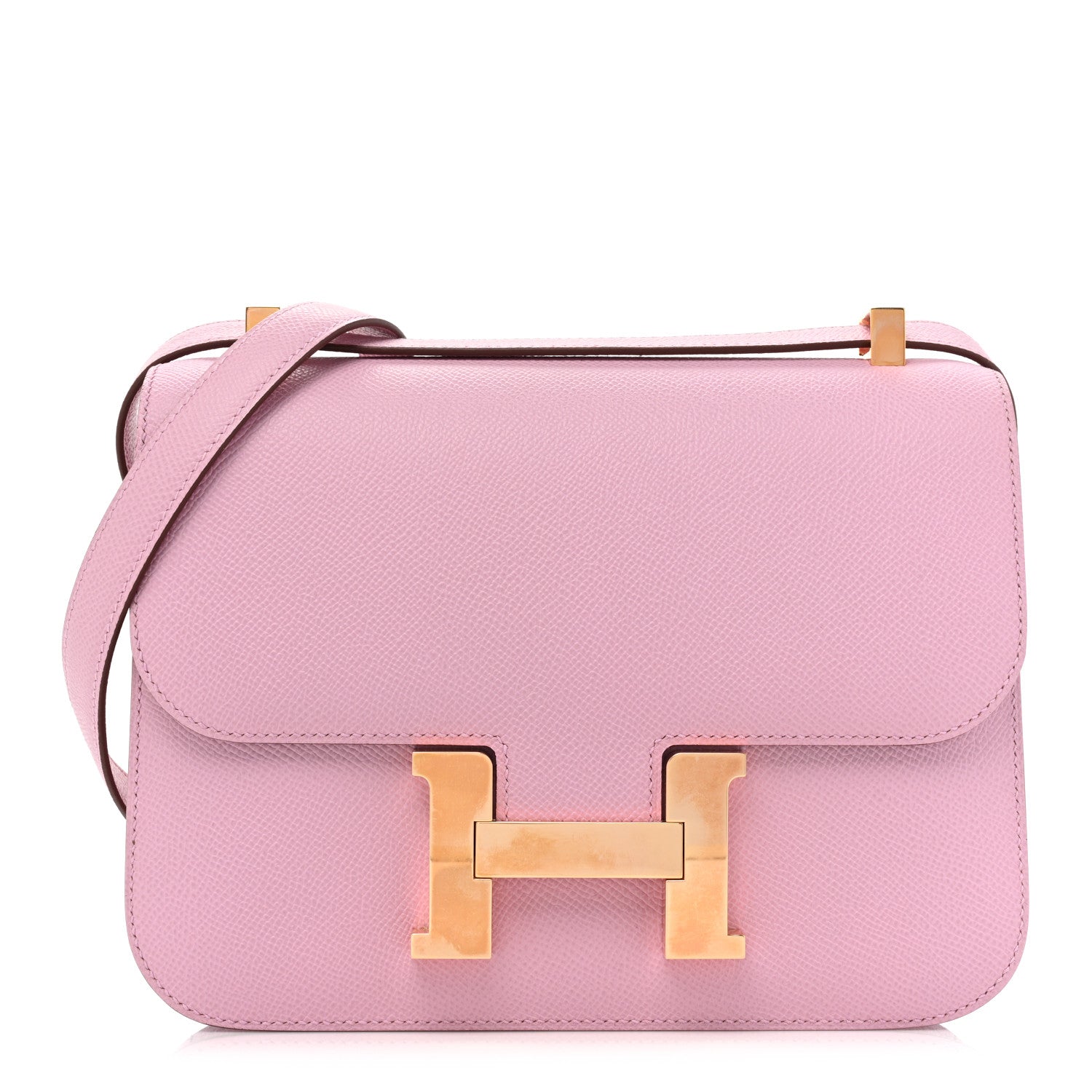 image of HERMES Epsom Constance 1-24 in the color Mauve Sylvestre by FASHIONPHILE