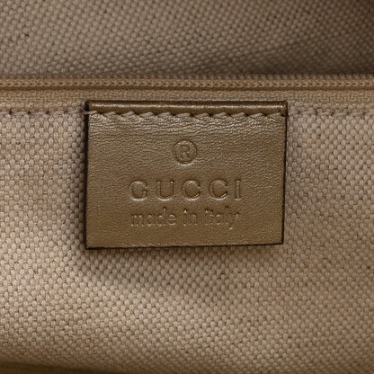 Gucci Metallic Soft Guccissima Medium Sukey Top Handle Bag Champagne 6 of 11