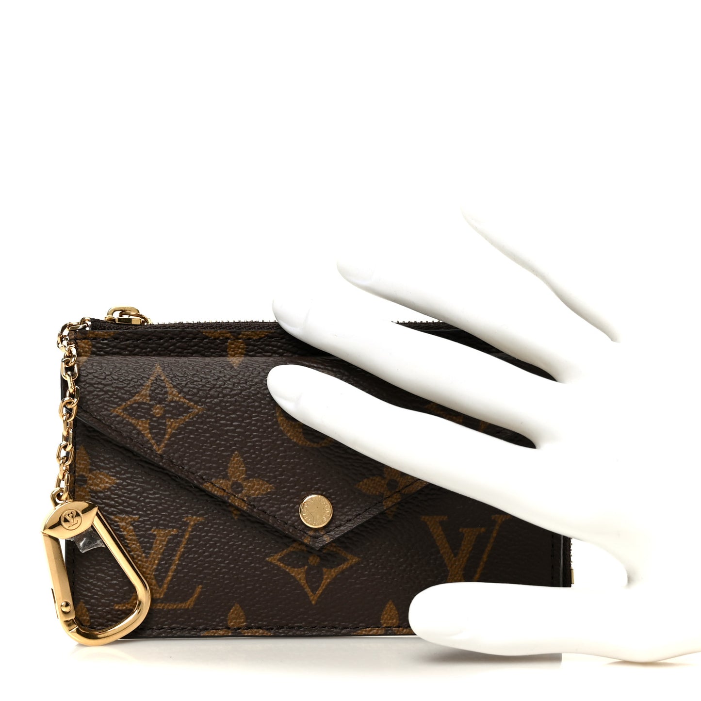 Monogram Recto Verso Card Holder Black