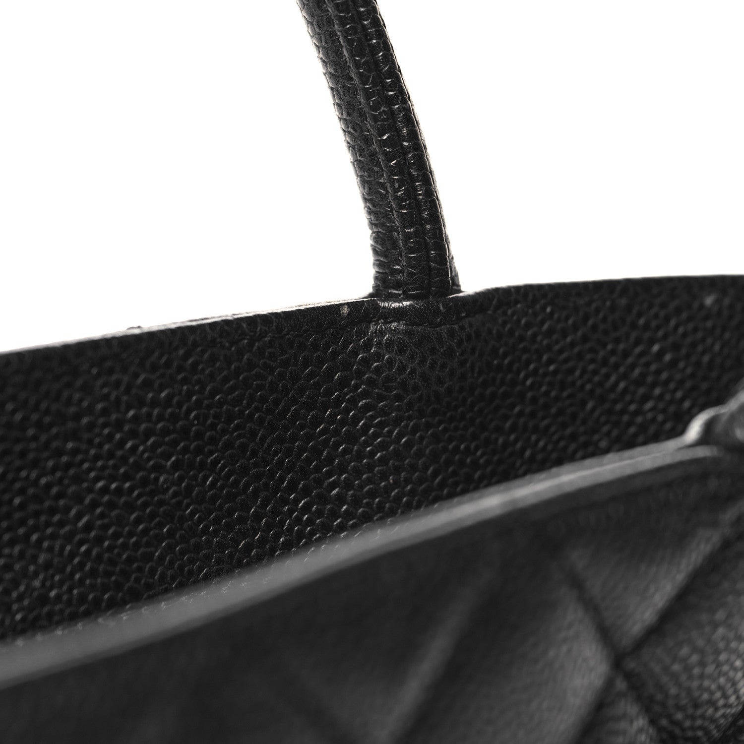 Chanel Caviar Quilted Medallion Tote Black 13 of 15