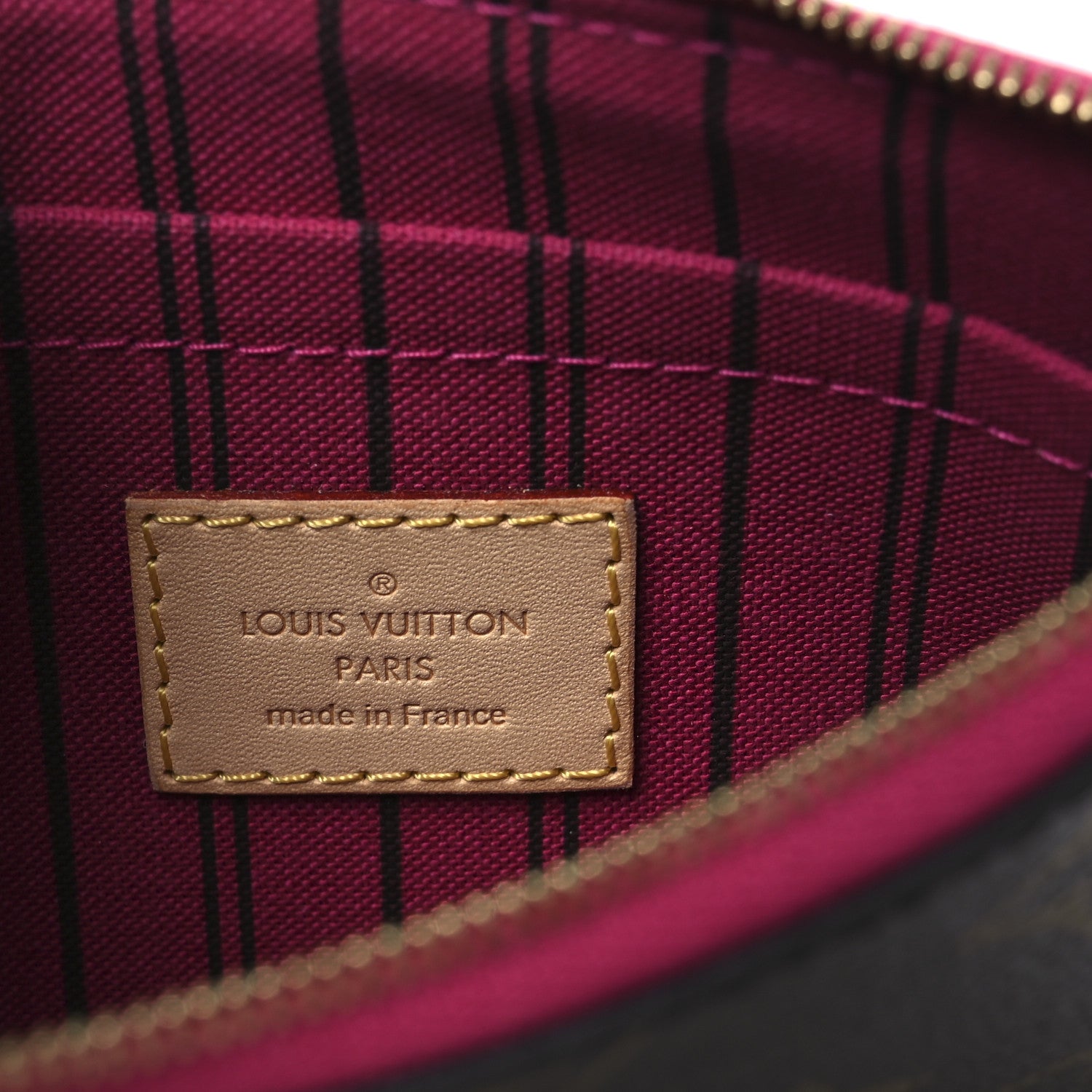 Louis Vuitton Monogram Neverfull PM Pochette Pivoine 6 of 7