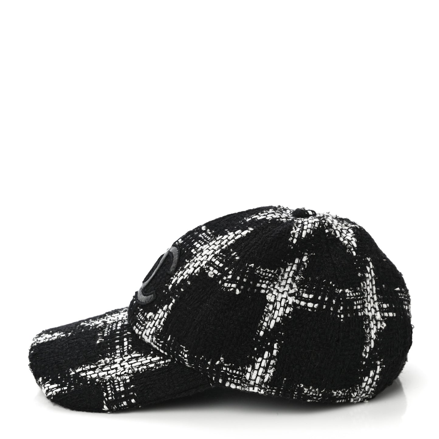 Tweed CC Cap Hat S Black White
