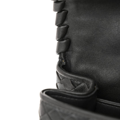 Bottega Veneta Nappa Intrecciato Fringe Flap Grey 11 of 13