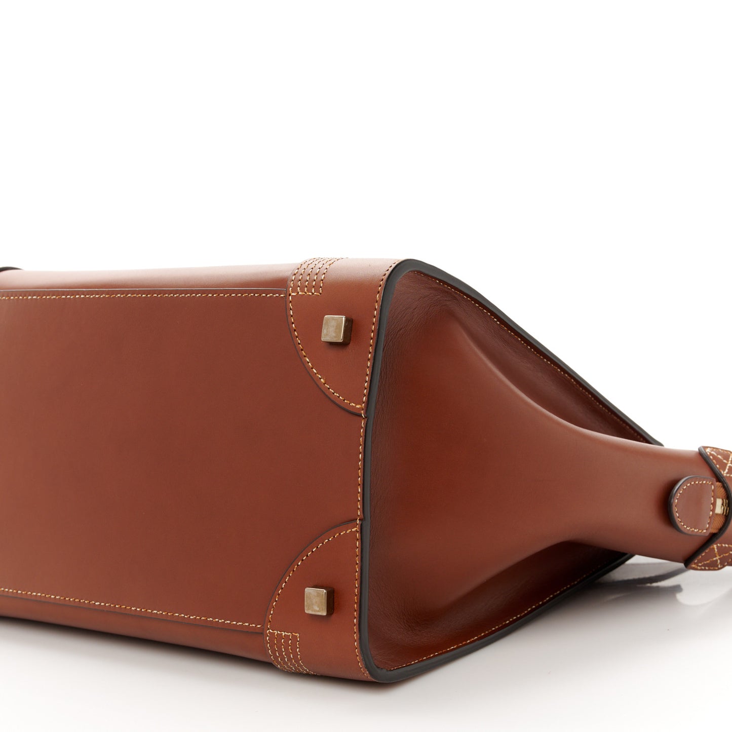 Baby Calfskin Mini Luggage Havana