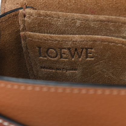 Loewe Grained Calfskin Mini Gate Crossbody Bag Caramel Pecan 6 of 10