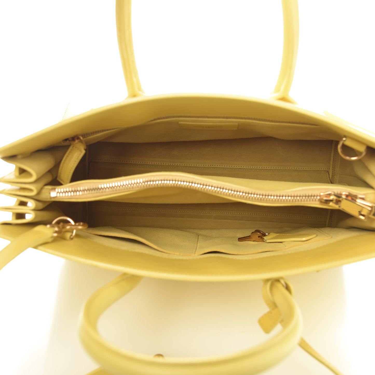 Calfskin Small Sac De Jour Yellow