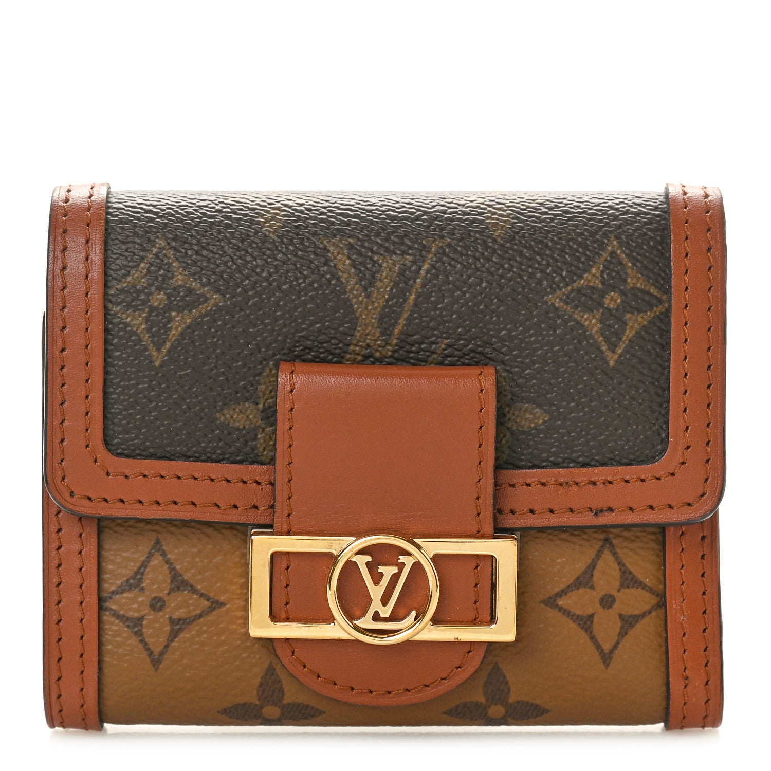 Louis Vuitton Reverse Monogram Dauphine Wallet 1 of 7
