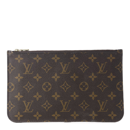 Louis Vuitton Monogram Neverfull MM GM Pochette 1 of 11