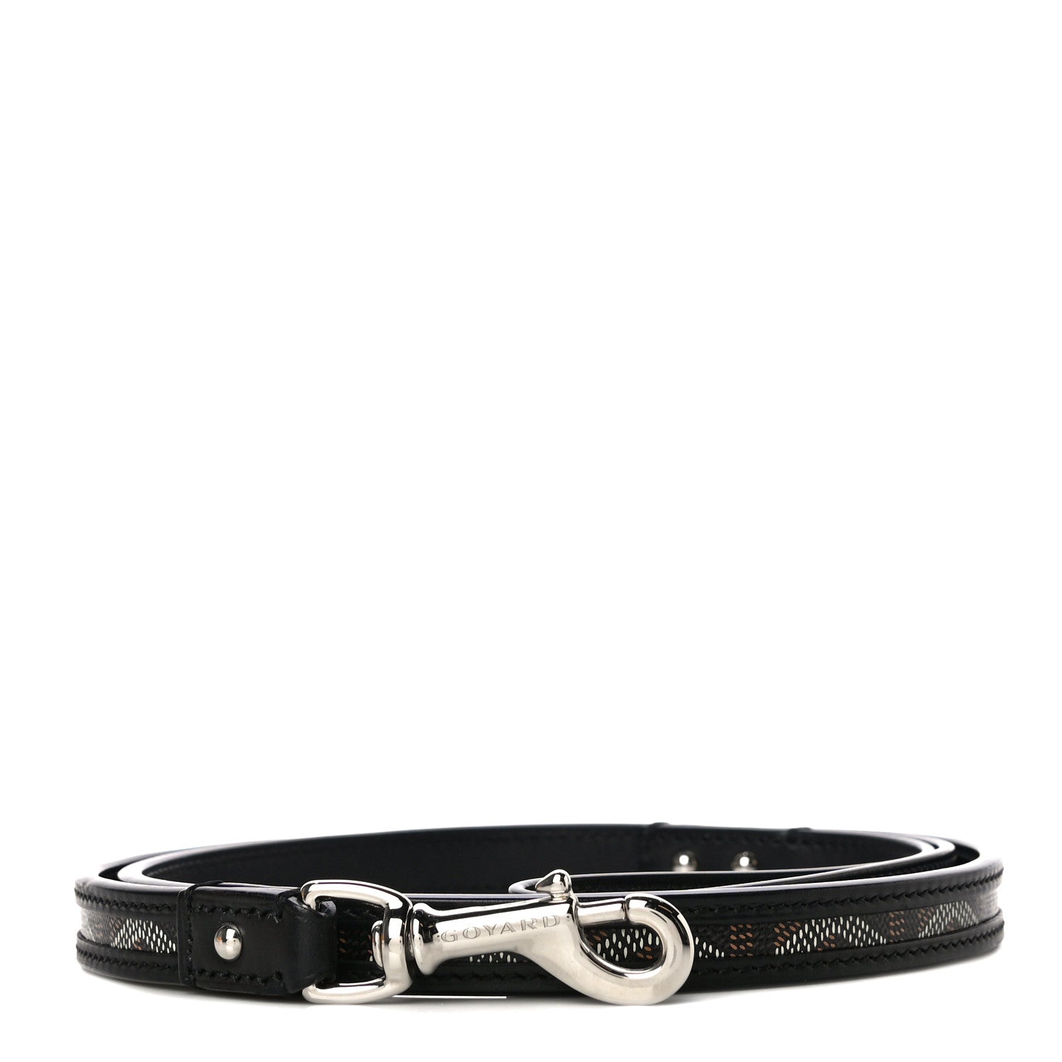 Goyard Goyardine Dog Leash Black 1 of 7