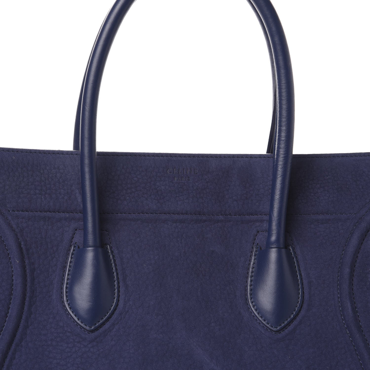 Celine Nubuck Calfskin Medium Phantom Luggage Navy 11 of 11