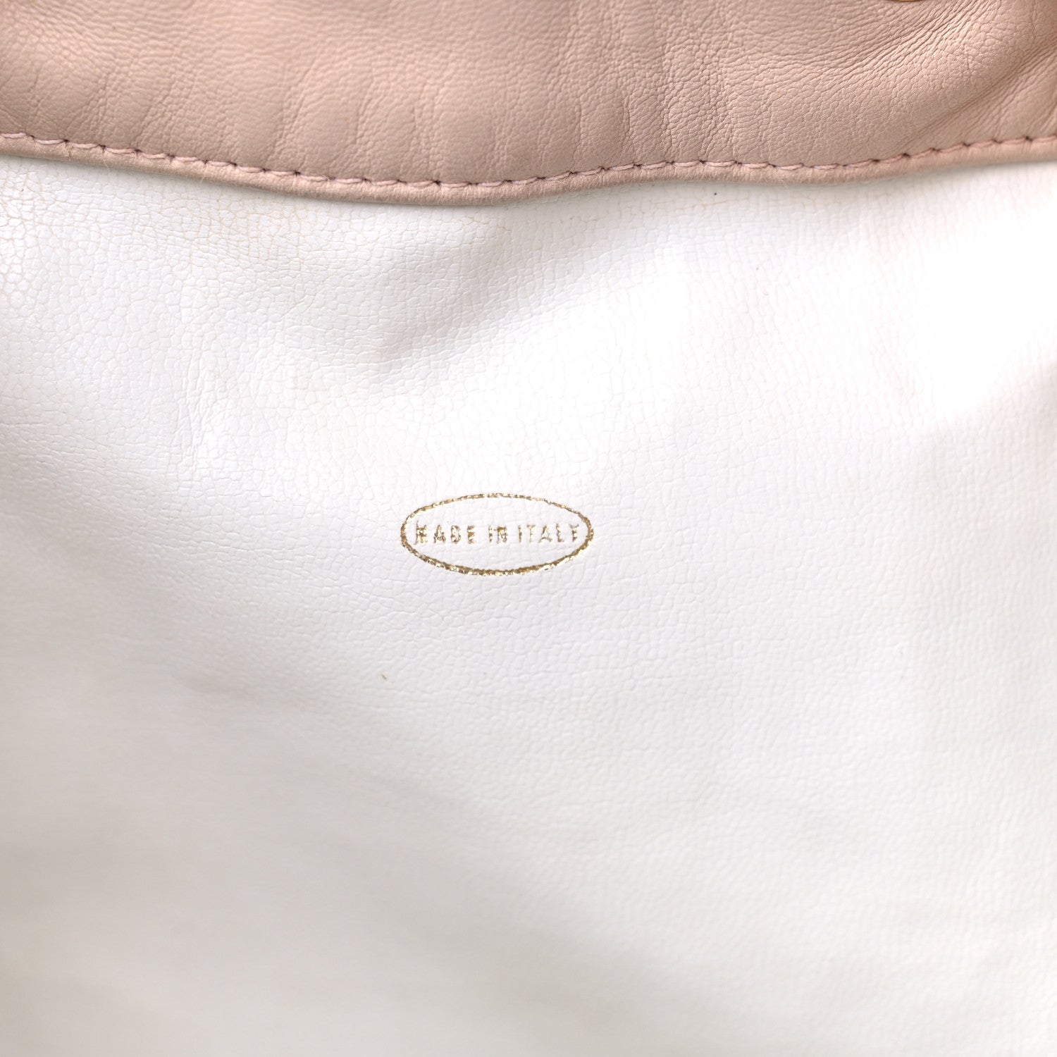 Chanel Lambskin Mini CC Drawstring Bag Light Pink 7 of 18