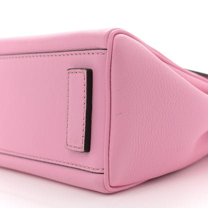 Versace Grained Calfskin Small La Medusa Top Handle Bag Pink 9 of 10