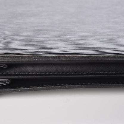 Louis Vuitton Epi Porte-Documents Briefcase Black 18 of 31