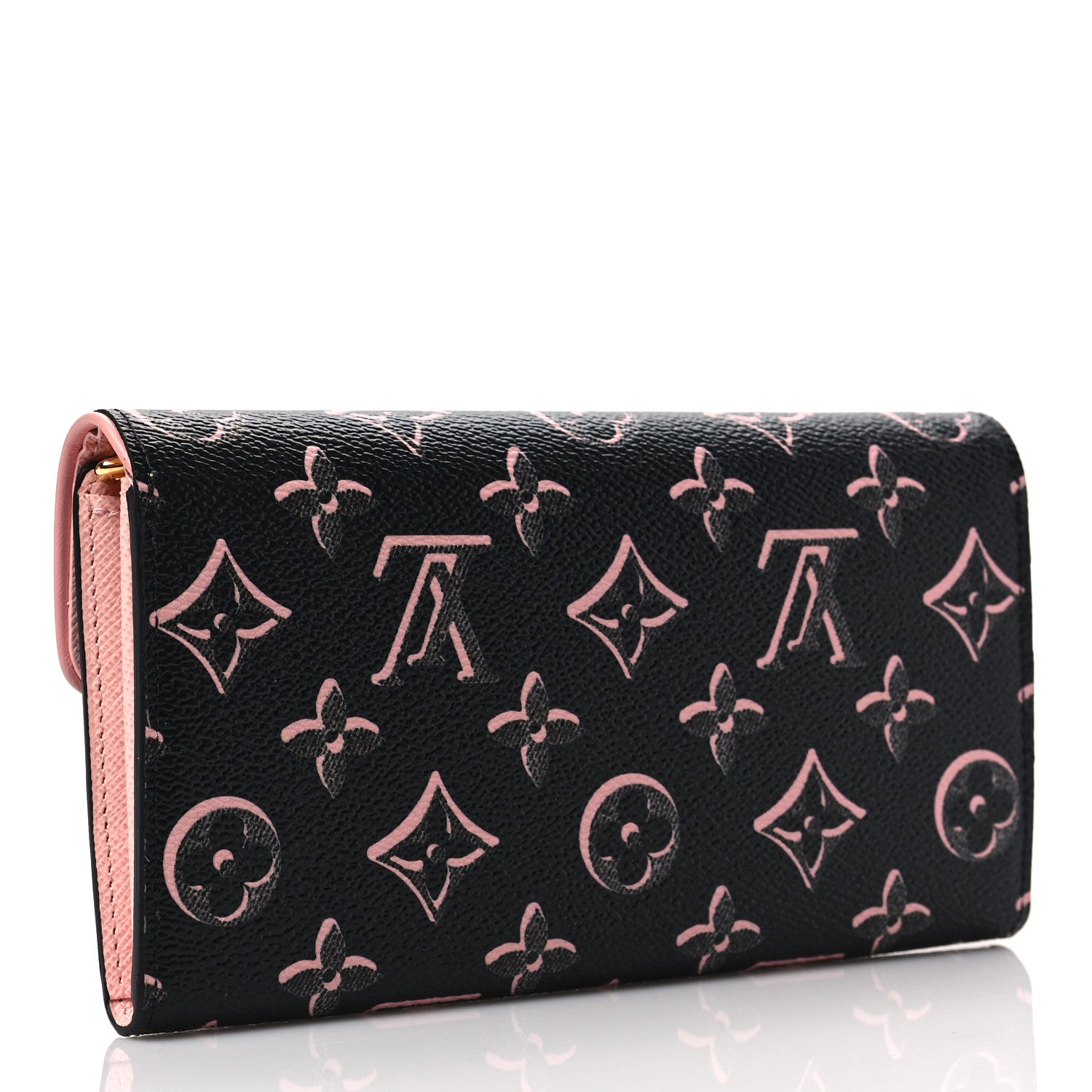 Louis Vuitton Monogram Fall For You Sarah Wallet Black 3 of 7