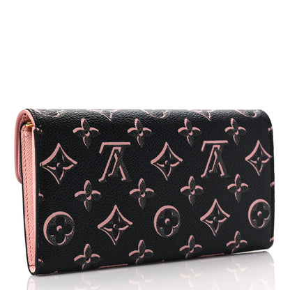 Louis Vuitton Monogram Fall For You Sarah Wallet Black 3 of 7