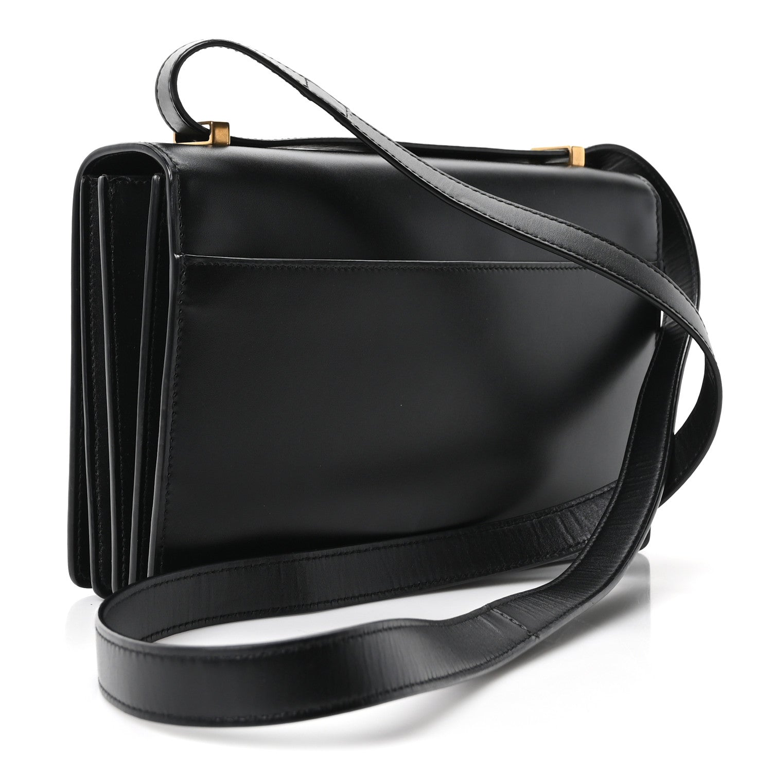 Saint Laurent Calfskin Monogram Small Dylan Shoulder Bag Black 3 of 10