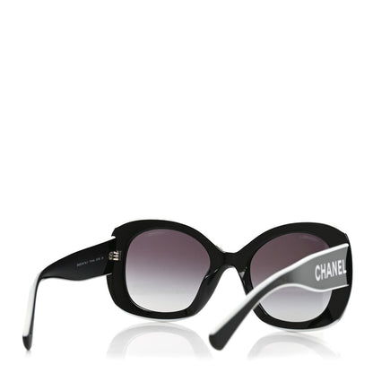 Chanel Acetate Sunglasses 71414A Black 4 of 7