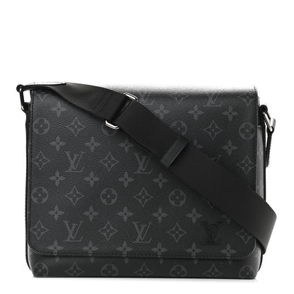 Louis Vuitton Monogram Eclipse District PM Black 1 of 8