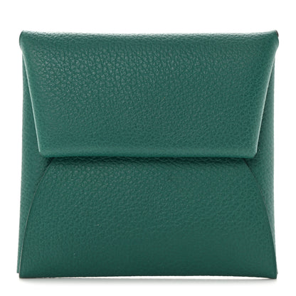 Hermes Evercolor Verso Bastia Coin Purse Malachite Bleu Atoll 1 of 7