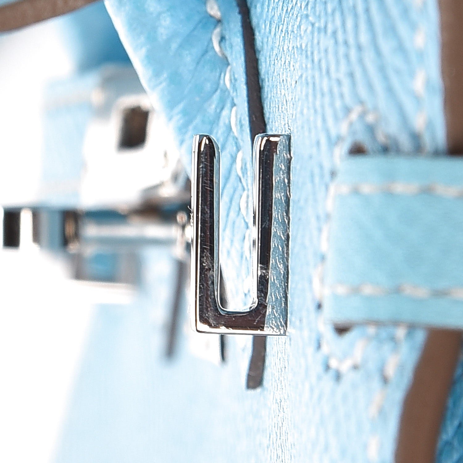 Hermes Epsom Micro Birkin 15 Celeste 21 of 29