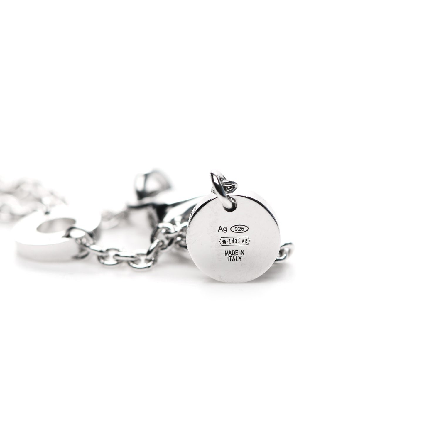 Sterling Silver Ceramic Save The Children Pendant Necklace