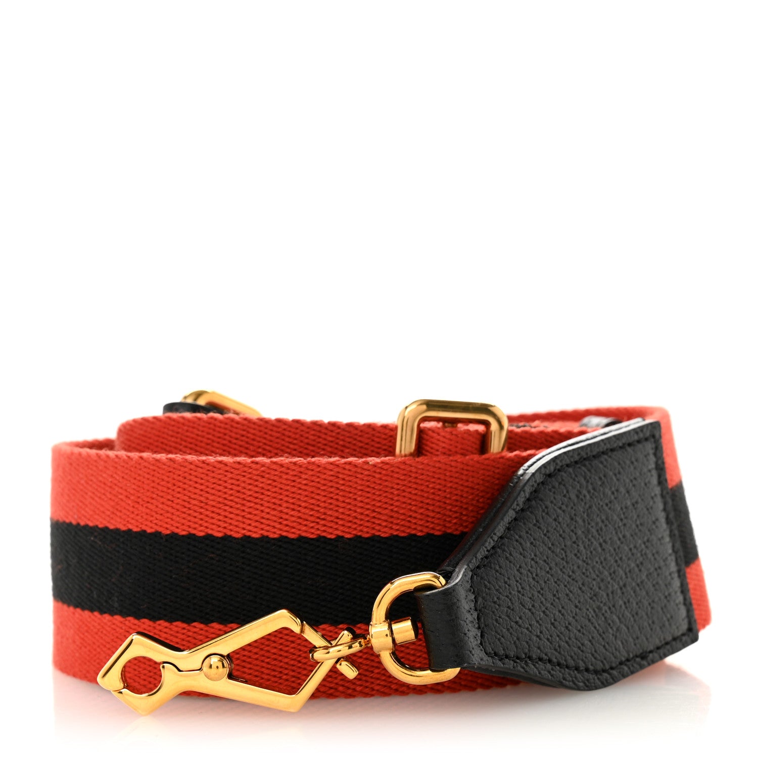 Gucci Canvas Web Shoulder Strap Navy Red 1 of 5