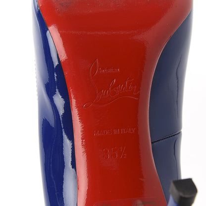 Christian Louboutin Patent Pigalle 85 Pumps 35.5 Neptune 9 of 9