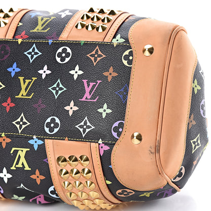 Louis Vuitton Monogram Multicolor Courtney MM Black 8 of 10