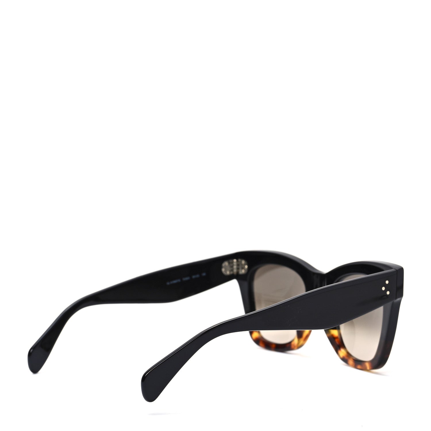 Celine Catherine Sunglasses CL 41098/F/S Black Havana 4 of 6