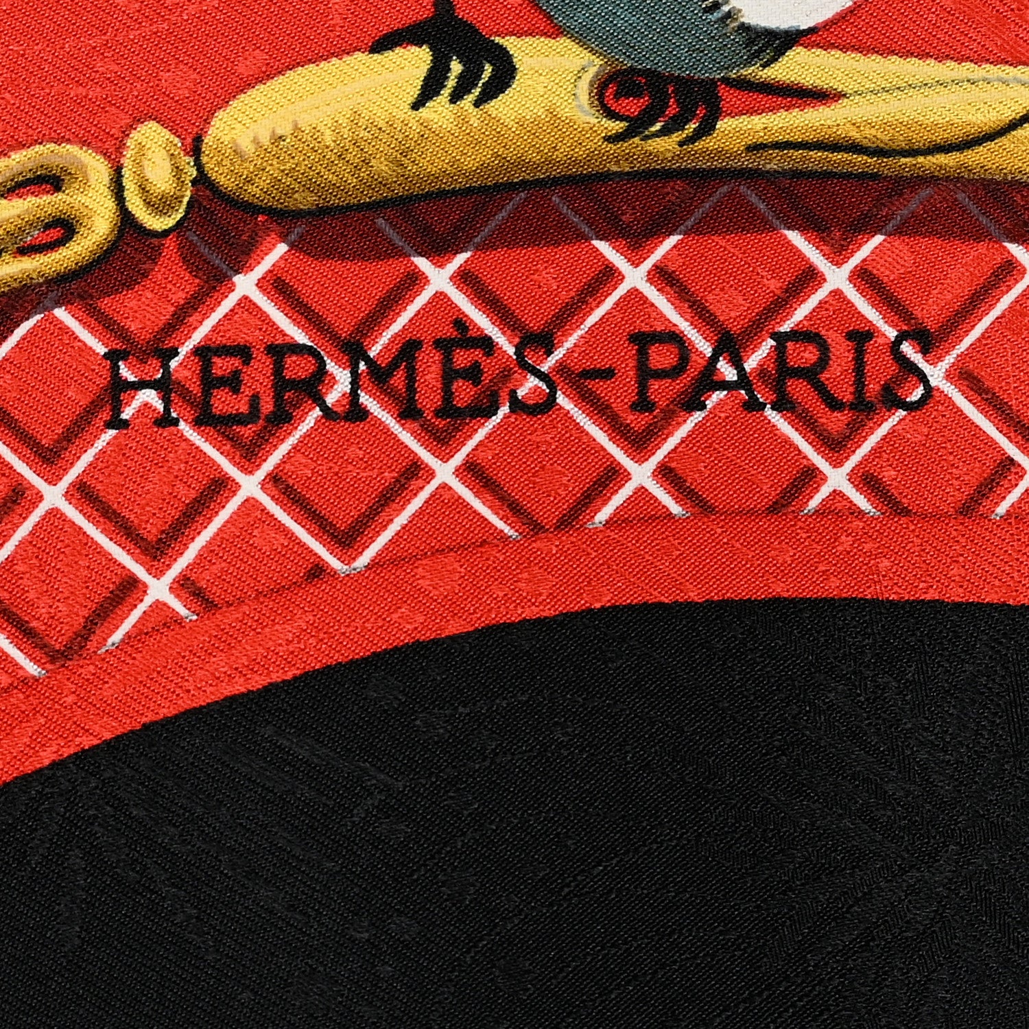 Hermes Jacquard Silk La Cle Des Champs Scarf 90 4 of 7
